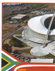 Durban - Durban Stadium samolepka Panini World Cup 2010 #8